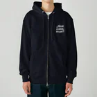 TシャツジャパンSUZURI店🇯🇵の¿Qué pasa,man?（ケパサメン）白文字 Heavyweight Zip Hoodie