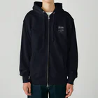 funaTのフォーリングオンザパック　白ver Heavyweight Zip Hoodie