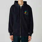 cuuyabowのカラフルヤモリ Heavyweight Zip Hoodie