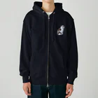 nekousagi*∩..∩のトラミ兄ちゃん自画像(ベージュ)【nekousagi*∩..∩ロゴ入りです】 Heavyweight Zip Hoodie