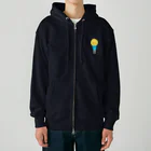 dougaseiseitokoroの足の生えたソケット Heavyweight Zip Hoodie