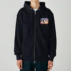 MistyStarkのペンギンダンス Heavyweight Zip Hoodie