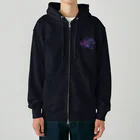 モモセ イトの宇宙猫　転がり Heavyweight Zip Hoodie