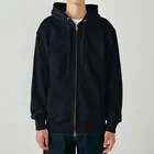 猫TENのカボチャの馬車を操縦する猫 Heavyweight Zip Hoodie
