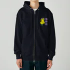 LalaHangeulのひよ子ちゃん　ハングルバージョン Heavyweight Zip Hoodie