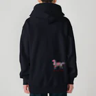 AtelierBoopの花kauwela フラットコーテッドレトリバー Heavyweight Zip Hoodie