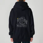 R.D.SAKURAのピークス・ファーベル 濃色 Heavyweight Zip Hoodie