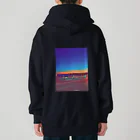 わらしゃんどの夕暮れ Heavyweight Zip Hoodie