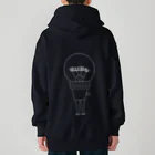 dougaseiseitokoroの足の生えたソケット Heavyweight Zip Hoodie