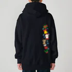 つきしょっぷのクリスマス Heavyweight Zip Hoodie