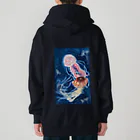 JapaneseArt Yui Shopの海月のワルツ Heavyweight Zip Hoodie