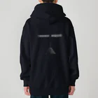 NIKORASU GOのことわざデザイン「塵も積もれば山となる」 Heavyweight Zip Hoodie