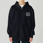 TシャツジャパンSUZURI店🇯🇵の¿Qué pasa,man?（ケパサメン）白文字 Heavyweight Zip Hoodie