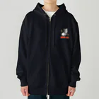 RISUTANのペッパーミル・パフォーマンス　WBC風ロゴ入り Heavyweight Zip Hoodie