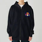 80s_popの80s_pop Dog No.1 (Shiba Inu) Heavyweight Zip Hoodie