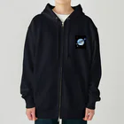 Super_BluemoonのSuper Bluemoon Brand🎵 Heavyweight Zip Hoodie