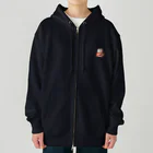 ピーマンタロスケ のウクレレ弾き「まーぼ」 Heavyweight Zip Hoodie