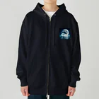 春薫杜のドルフィン Heavyweight Zip Hoodie