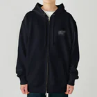 R.D.SAKURAのピークス・ファーベル 濃色 Heavyweight Zip Hoodie