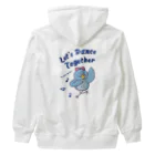  Millefy's shopのLet’s Dance Together Heavyweight Zip Hoodie