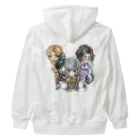 弐０Heartsの月獣姫 Heavyweight Zip Hoodie