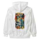 八つ橋無限に食えるぞ.comの麒麟 Heavyweight Zip Hoodie