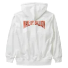 WakeUp!BalloonのRedBalloon Heavyweight Zip Hoodie