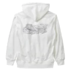 ariariartの世界でもっとも孤独なクジラとラジオ【チャリティー】 Heavyweight Zip Hoodie