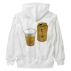 脂身通信Ｚの缶ビール_230325 Heavyweight Zip Hoodie