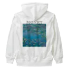 MUGEN ARTのモネ　睡蓮　Claude Monet / Water Lilies Heavyweight Zip Hoodie