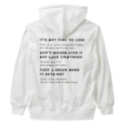 あんクロワッサンのDon't be afraid to die Heavyweight Zip Hoodie