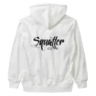 SquatterのSquatter Backlogo Hoodie ヘビーウェイトジップパーカー