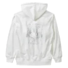 あくむ病院のふわねこ・しんどろ～む Heavyweight Zip Hoodie