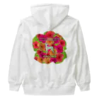 onehappinessのピンシャー　hibiscus　花言葉　onehappiness Heavyweight Zip Hoodie