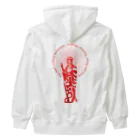 『NG （Niche・Gate）』ニッチゲート-- IN SUZURIの行住坐臥h.t.（赤） Heavyweight Zip Hoodie