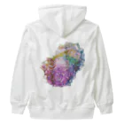 K_flowerのRainbow Carnation Heavyweight Zip Hoodie