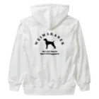 onehappinessのワイマラナー 　happiness!　【One:Happiness】 Heavyweight Zip Hoodie