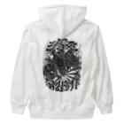 Y's Ink Works Official Shop at suzuriのCROW  Heavyweight Zip Hoodie