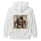 PUGおやじのロボパグ出動 Heavyweight Zip Hoodie