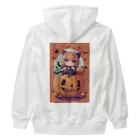 Rimasaraのいたずら猫とのハロウィン Heavyweight Zip Hoodie