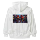 cha-yanのフェス好き恐竜 Heavyweight Zip Hoodie