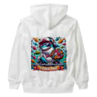 DJシャークのDJシャーク(PARY TIME) Heavyweight Zip Hoodie