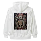 Skull sectionのガイコツのデザイン Heavyweight Zip Hoodie