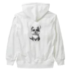 garireoの飼い主を待っている犬 Heavyweight Zip Hoodie