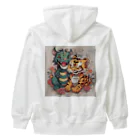 enryuu'sCLUBのPrettywithタイガー＆ドラゴン Heavyweight Zip Hoodie