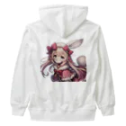 mihhyのうさ乙女。 Heavyweight Zip Hoodie