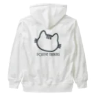 PT @ key-_-bouのポジティブ猫 ４代目 Heavyweight Zip Hoodie