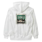 ヘッヘンのお店の【2062】アート Heavyweight Zip Hoodie