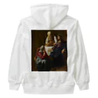 世界美術商店のマルタとマリアの家のキリスト / Christ in the House of Martha and Mary Heavyweight Zip Hoodie