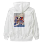 AQUAMETAVERSEの仲良くしようね　ラフルール　1859 Heavyweight Zip Hoodie